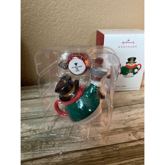 Set of 5 Hallmark Keepsake "Tea Time" Ornaments 2016 - 2020 NEW in Box - Picture 8 of 16